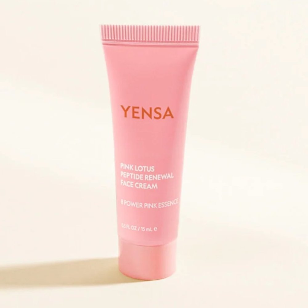 🔥3/$30 NEW YENSA BEAUTY Pink Lotus Peptide Renewal Face Cream Retail $20.00